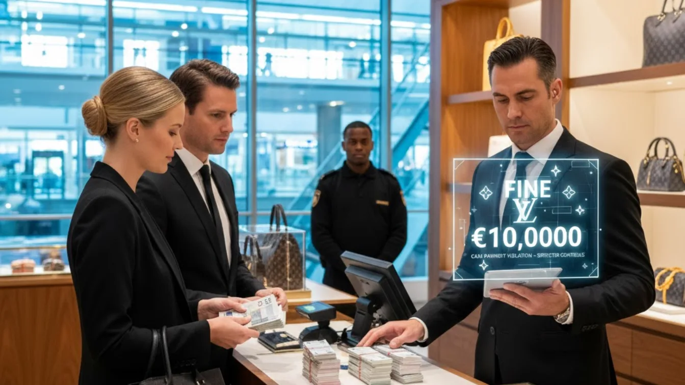 De Louis Vuitton-shocker op Schiphol: waarom de luxe-industrie nu strenger moet controleren op contante betalingen