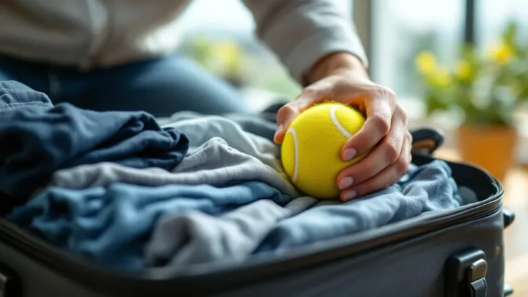 De ‘lege koffer-truc’: waarom ervaren reizigers altijd een tennisbal in hun bagage stoppen
