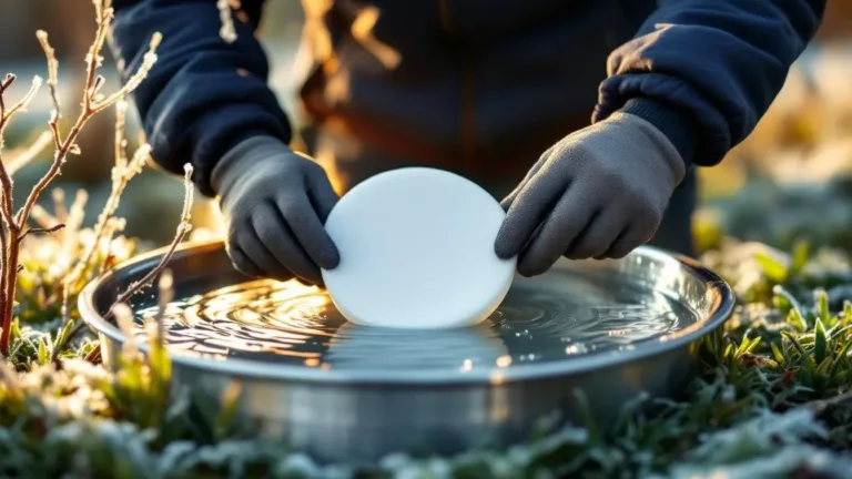 Een vogelexpert deelt dé tip om drinkwater voor dieren ijsvrij te houden tijdens koude nachten