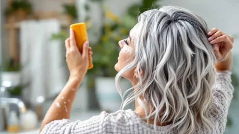 Geel haar ontwijken: 3 natuurlijke tips voor koel en stralend grijs haar