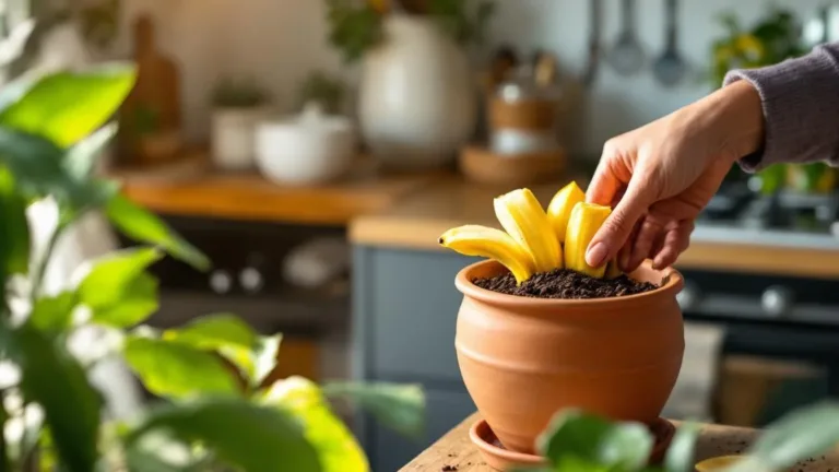Gooi je bananenschillen niet weg: waarom dit keukenrestje het geheime wapen is voor bloeiende planten