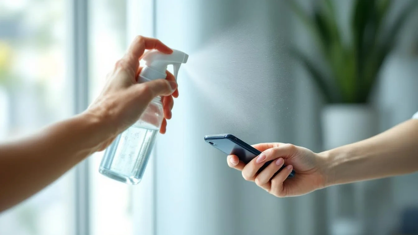 Ik maakte deze DIY spray: mijn spiegels en schermen zijn nog nooit zo glanzend geweest