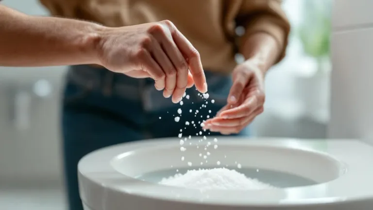 Ontdek waarom je altijd zout aan het toiletwater zou moeten toevoegen — een tip om nooit te vergeten
