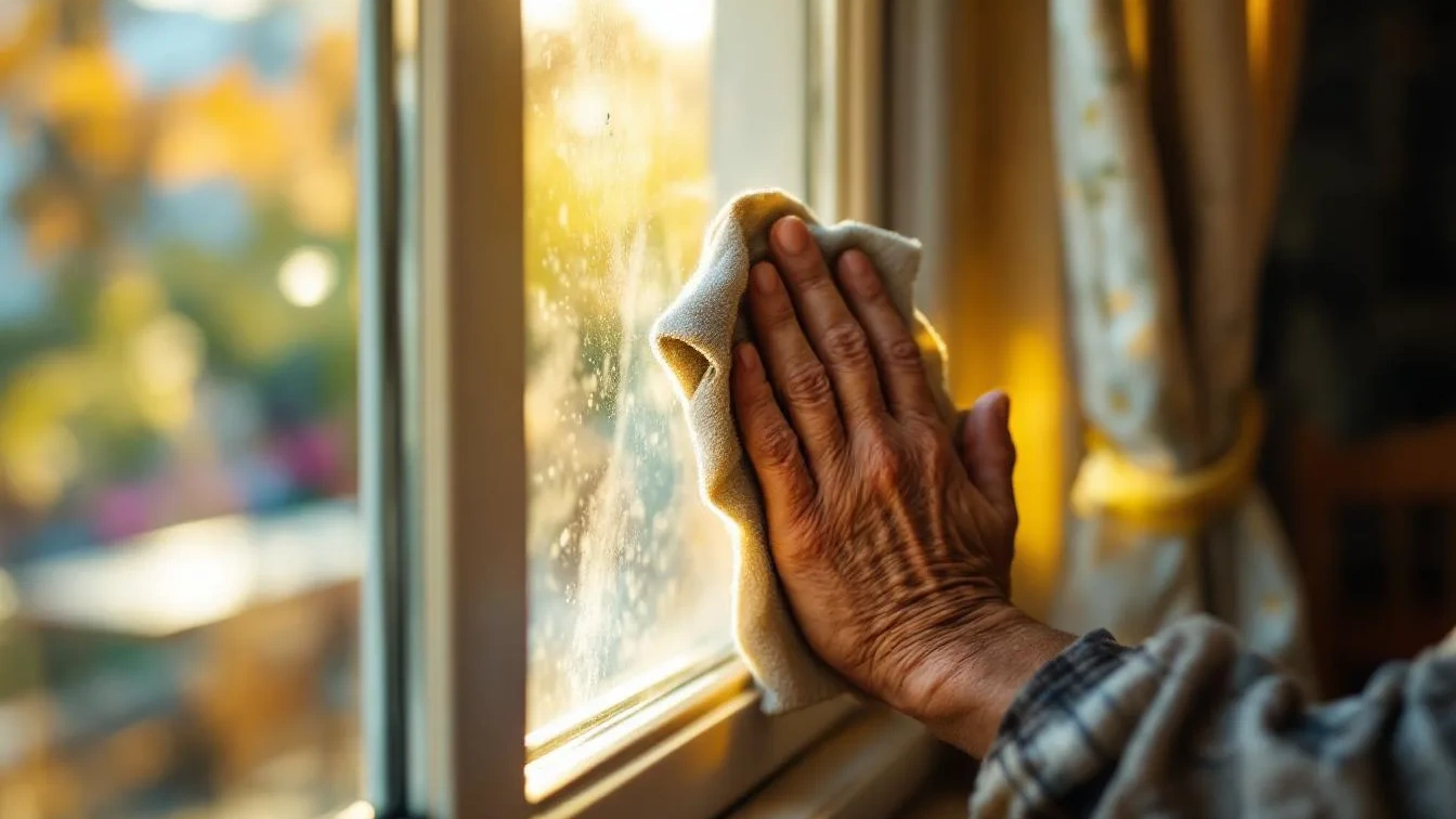 Vergeet het poetsen: de ouderwetse truc van ouderen voor stralende ramen