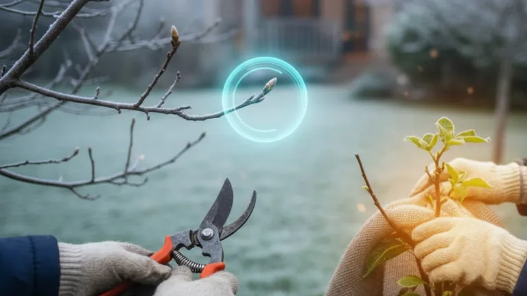 Wacht nog even met snoeien: waarom februari de gevaarlijkste maand is voor je tuin (en wat je nú wel moet doen)